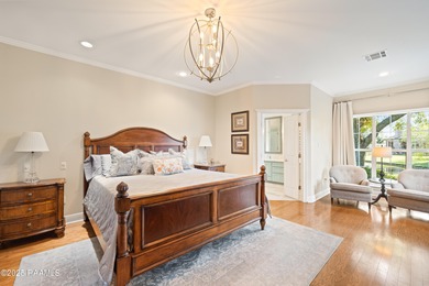 Easy to enjoy this custom built 5BR/4BA home on the lake with on LeTriomphe Golf and Country Club in Louisiana - for sale on GolfHomes.com, golf home, golf lot