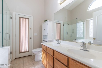 Beautiful single story home with relaxing, idyllic backyard on a on The Golf Club At Johnson Ranch in Arizona - for sale on GolfHomes.com, golf home, golf lot