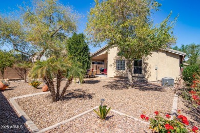 Beautiful single story home with relaxing, idyllic backyard on a on The Golf Club At Johnson Ranch in Arizona - for sale on GolfHomes.com, golf home, golf lot