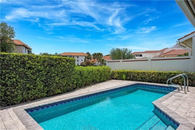 Tucked within the private enclave of Lugano in the prestigious on Club at Pelican Bay Golf Course in Florida - for sale on GolfHomes.com, golf home, golf lot
