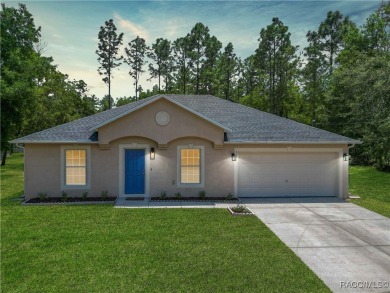 Discover the perfect blend of modern updates and move-in-ready on Citrus Springs Country Club in Florida - for sale on GolfHomes.com, golf home, golf lot