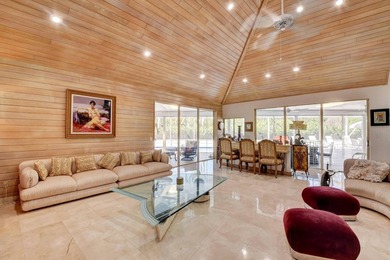 Step into this the foyer of this magnificent builders custom on Delray Dunes Golf and Country Club in Florida - for sale on GolfHomes.com, golf home, golf lot