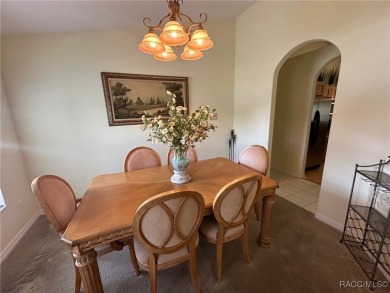 This beautiful custom home features three bedrooms and a on Citrus Springs Country Club in Florida - for sale on GolfHomes.com, golf home, golf lot