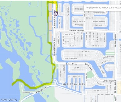 Now you can build your dream home on this waterfront lot! on Burnt Store Golf Club in Florida - for sale on GolfHomes.com, golf home, golf lot
