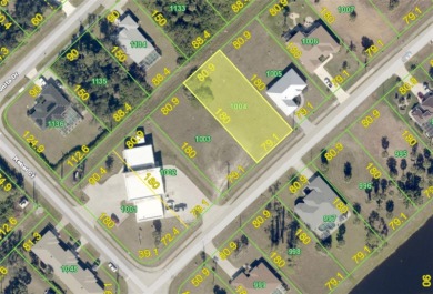 This oversized lot in the desirable Pinehurst of Rotonda West on Pinemoor West Golf Club in Florida - for sale on GolfHomes.com, golf home, golf lot