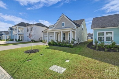 Discover elegant Low-Country living in the gated community of on Savannah Quarters Country Club in Georgia - for sale on GolfHomes.com, golf home, golf lot
