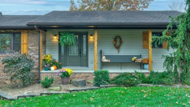 Discover this stunning 4-bedroom, 4-bathroom ranch-style home in on Christmas Lake Golf Course in Indiana - for sale on GolfHomes.com, golf home, golf lot