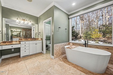 Turnkey masterpiece offered below appraised value in Durham's on Treyburn Country Club in North Carolina - for sale on GolfHomes.com, golf home, golf lot