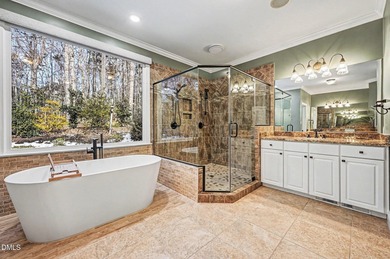 Turnkey masterpiece offered below appraised value in Durham's on Treyburn Country Club in North Carolina - for sale on GolfHomes.com, golf home, golf lot