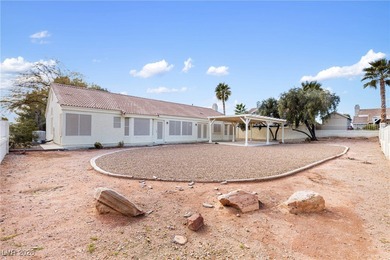 Discover a rare opportunity to own a single-family home with on Boulder City Municipal Golf Course in Nevada - for sale on GolfHomes.com, golf home, golf lot