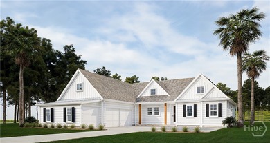Discover easy coastal living in The Dover Bluff, a bright and on The Golf Club At Sanctuary Cove in Georgia - for sale on GolfHomes.com, golf home, golf lot