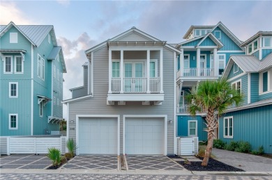 This grand three-story, 3,431 square foot beach home in on Palmilla Beach Golf Club in Texas - for sale on GolfHomes.com, golf home, golf lot