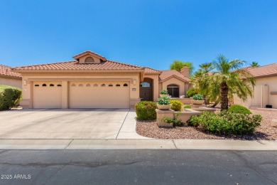 Enjoying the epitome of adult 55+ living in this stunning 2,929 on Tuscany Falls At Pebble Creek in Arizona - for sale on GolfHomes.com, golf home, golf lot