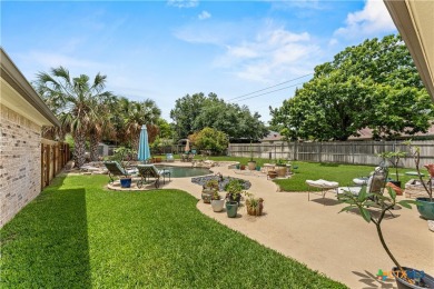 Beautiful POOL w/water features & even 3-Palm Trees for that on Mill Creek Golf Club in Texas - for sale on GolfHomes.com, golf home, golf lot