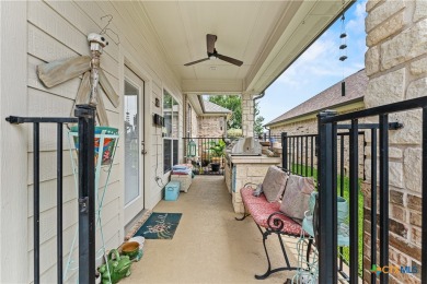 Beautiful POOL w/water features & even 3-Palm Trees for that on Mill Creek Golf Club in Texas - for sale on GolfHomes.com, golf home, golf lot