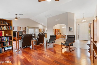 Stunning Golf Course Home with Casita in Oakwood! Peacefully on Oakwood Golf Club  in Arizona - for sale on GolfHomes.com, golf home, golf lot