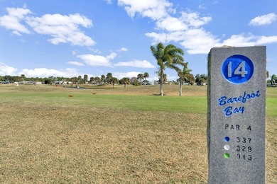 Rarely available directly on Golf Course. Enjoy the ideal on Barefoot Bay Golf Course in Florida - for sale on GolfHomes.com, golf home, golf lot