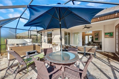 Welcome to your beautifully refreshed oasis in Fountain on Pelican Sound Golf and River Club in Florida - for sale on GolfHomes.com, golf home, golf lot