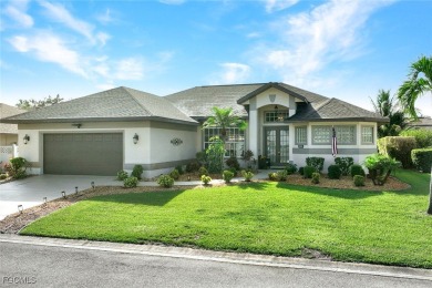 Welcome to your beautifully refreshed oasis in Fountain on Pelican Sound Golf and River Club in Florida - for sale on GolfHomes.com, golf home, golf lot