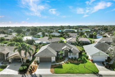 Welcome to your beautifully refreshed oasis in Fountain on Pelican Sound Golf and River Club in Florida - for sale on GolfHomes.com, golf home, golf lot