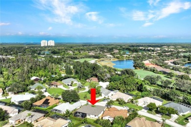 Welcome to your beautifully refreshed oasis in Fountain on Pelican Sound Golf and River Club in Florida - for sale on GolfHomes.com, golf home, golf lot