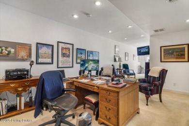 Classic elegance meets modern comfort in this stunning residence on Polo Fields Golf and Country Club in Kentucky - for sale on GolfHomes.com, golf home, golf lot