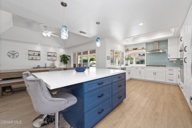 This beautifully updated, turnkey New Monterey Montecito model on Simi Hills Golf Course in California - for sale on GolfHomes.com, golf home, golf lot