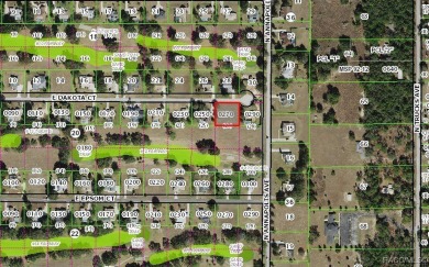 This cleared, half-acre homesite sits directly on the 12th on Citrus Hills Golf Club in Florida - for sale on GolfHomes.com, golf home, golf lot