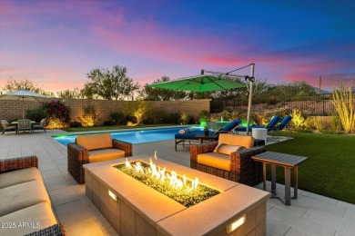 Built in 2020 by Camelot Homes, this original-owner residence in on Sanctuary Golf Course At WestWorld in Arizona - for sale on GolfHomes.com, golf home, golf lot
