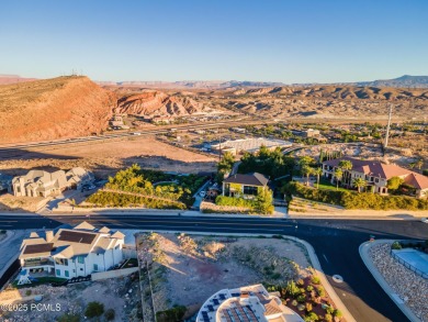 LOT WITH IT ALL: MOUNTAIN, CITY & GOLF COURSE VIEWS! This is on Entrada at Snow Canyon in Utah - for sale on GolfHomes.com, golf home, golf lot