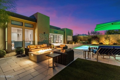 Built in 2020 by Camelot Homes, this original-owner residence in on Sanctuary Golf Course At WestWorld in Arizona - for sale on GolfHomes.com, golf home, golf lot