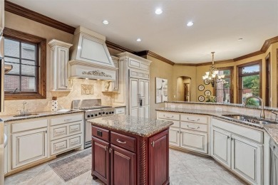 Large executive home in Rose Creek situated on a large lot with on Rose Creek Golf Club in Oklahoma - for sale on GolfHomes.com, golf home, golf lot