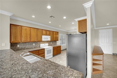 Beautiful Delaware floorplan home in highly desirable Sun City on Revere Golf Club in Nevada - for sale on GolfHomes.com, golf home, golf lot