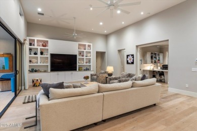 Built in 2020 by Camelot Homes, this original-owner residence in on Sanctuary Golf Course At WestWorld in Arizona - for sale on GolfHomes.com, golf home, golf lot