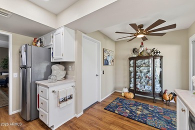 Ideal for full or part-time living, this inviting twin-home on Pebblebrook Golf Course in Arizona - for sale on GolfHomes.com, golf home, golf lot