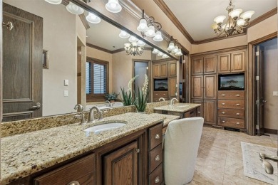 Large executive home in Rose Creek situated on a large lot with on Rose Creek Golf Club in Oklahoma - for sale on GolfHomes.com, golf home, golf lot