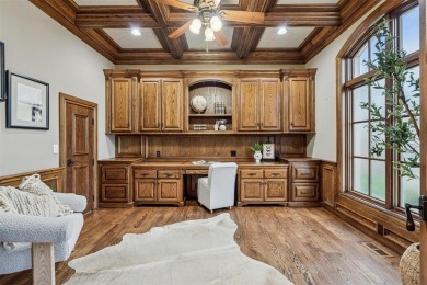 Large executive home in Rose Creek situated on a large lot with on Rose Creek Golf Club in Oklahoma - for sale on GolfHomes.com, golf home, golf lot