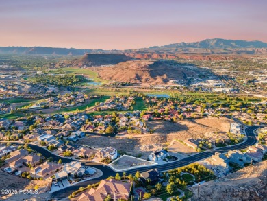 LOT WITH IT ALL: MOUNTAIN, CITY & GOLF COURSE VIEWS! This is on Entrada at Snow Canyon in Utah - for sale on GolfHomes.com, golf home, golf lot
