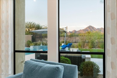 Built in 2020 by Camelot Homes, this original-owner residence in on Sanctuary Golf Course At WestWorld in Arizona - for sale on GolfHomes.com, golf home, golf lot