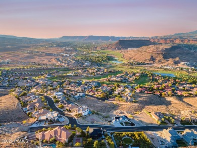 LOT WITH IT ALL: MOUNTAIN, CITY & GOLF COURSE VIEWS! This is on Entrada at Snow Canyon in Utah - for sale on GolfHomes.com, golf home, golf lot