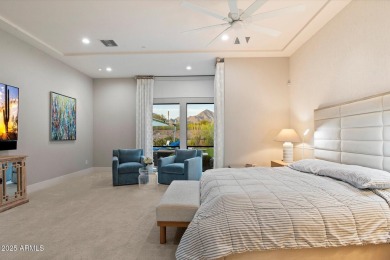 Built in 2020 by Camelot Homes, this original-owner residence in on Sanctuary Golf Course At WestWorld in Arizona - for sale on GolfHomes.com, golf home, golf lot
