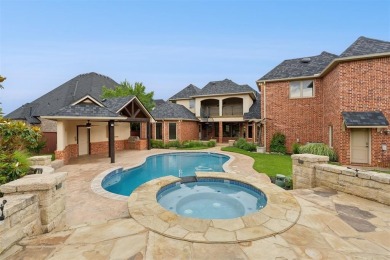Large executive home in Rose Creek situated on a large lot with on Rose Creek Golf Club in Oklahoma - for sale on GolfHomes.com, golf home, golf lot