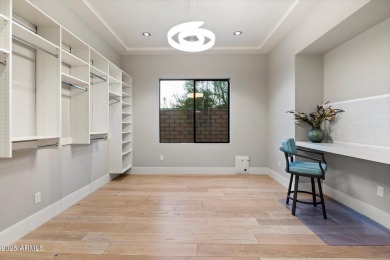 Built in 2020 by Camelot Homes, this original-owner residence in on Sanctuary Golf Course At WestWorld in Arizona - for sale on GolfHomes.com, golf home, golf lot