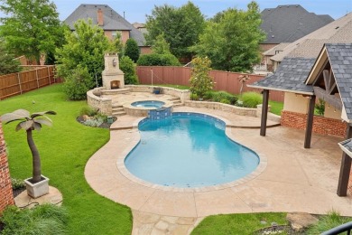 Large executive home in Rose Creek situated on a large lot with on Rose Creek Golf Club in Oklahoma - for sale on GolfHomes.com, golf home, golf lot