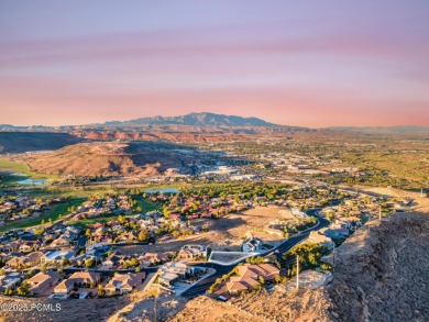 LOT WITH IT ALL: MOUNTAIN, CITY & GOLF COURSE VIEWS! This is on Entrada at Snow Canyon in Utah - for sale on GolfHomes.com, golf home, golf lot