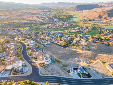 LOT WITH IT ALL: MOUNTAIN, CITY & GOLF COURSE VIEWS! This is on Entrada at Snow Canyon in Utah - for sale on GolfHomes.com, golf home, golf lot