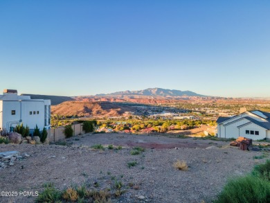 LOT WITH IT ALL: MOUNTAIN, CITY & GOLF COURSE VIEWS! This is on Entrada at Snow Canyon in Utah - for sale on GolfHomes.com, golf home, golf lot