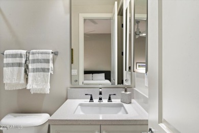 Built in 2020 by Camelot Homes, this original-owner residence in on Sanctuary Golf Course At WestWorld in Arizona - for sale on GolfHomes.com, golf home, golf lot