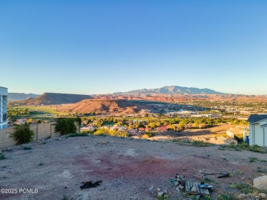 LOT WITH IT ALL: MOUNTAIN, CITY & GOLF COURSE VIEWS! This is on Entrada at Snow Canyon in Utah - for sale on GolfHomes.com, golf home, golf lot