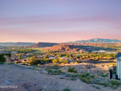 LOT WITH IT ALL: MOUNTAIN, CITY & GOLF COURSE VIEWS! This is on Entrada at Snow Canyon in Utah - for sale on GolfHomes.com, golf home, golf lot
